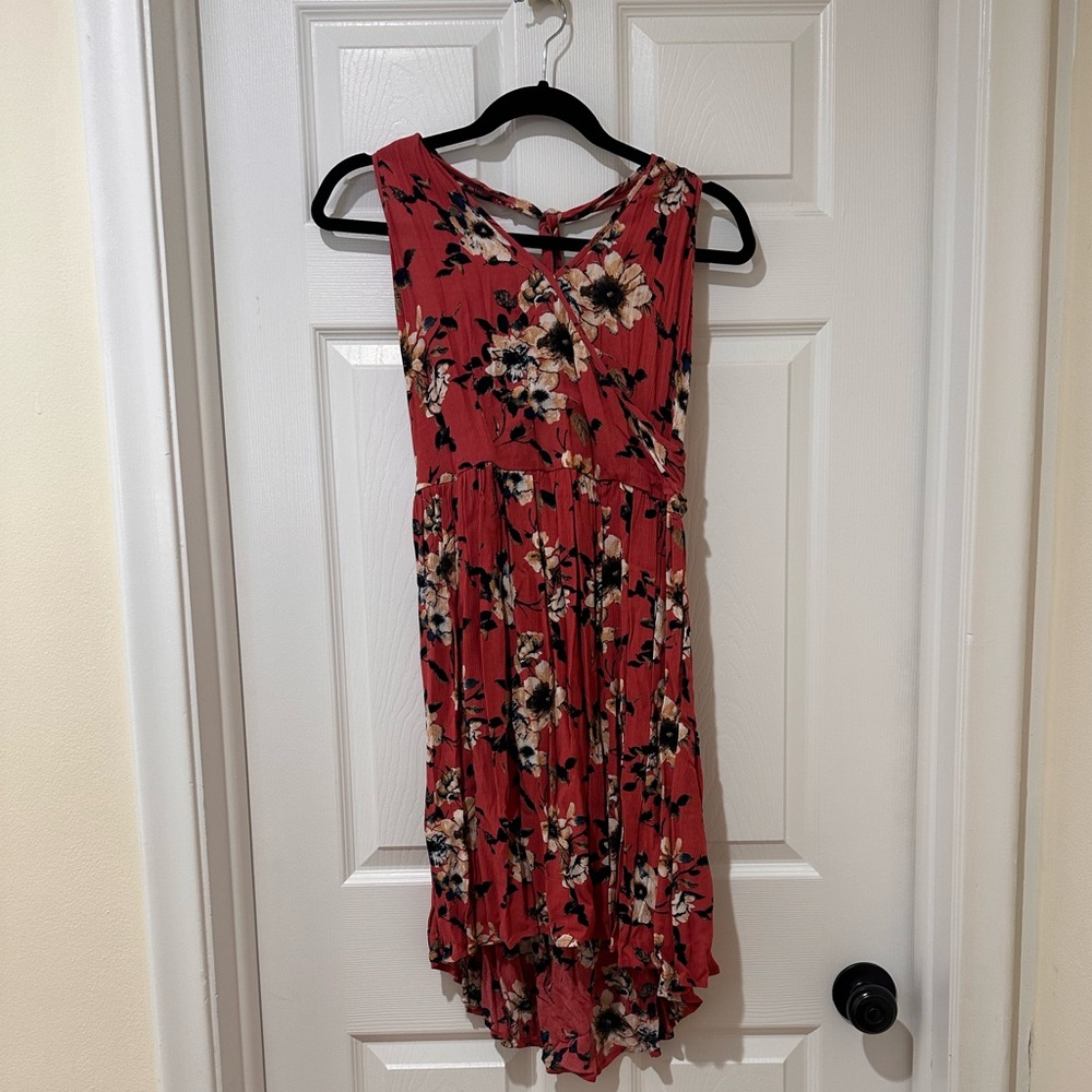 xhilaration New with tags pink floral halter mini dress size XXL